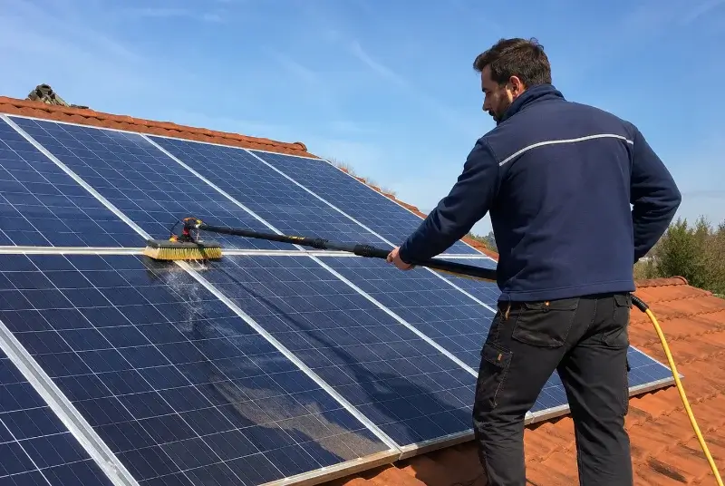 Nettoyage et entretien de panneaux solaires à Bazoges-en-Paillers